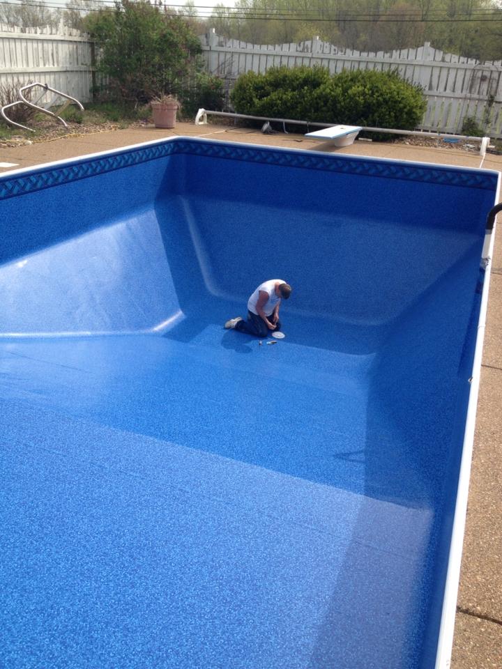 installing a pool liner inground